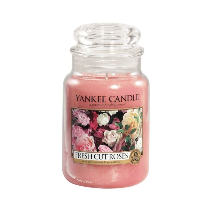 Yankee Candle Fresh Cut Roses Large Jar-1